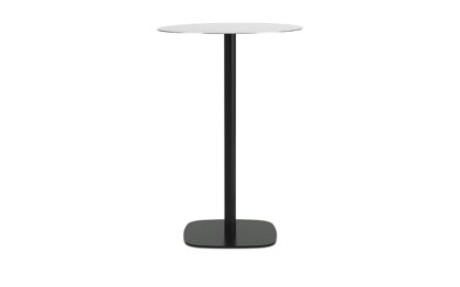 Stôl Form, výška 104,5 cm, veľký, okrúhly – oceľ
